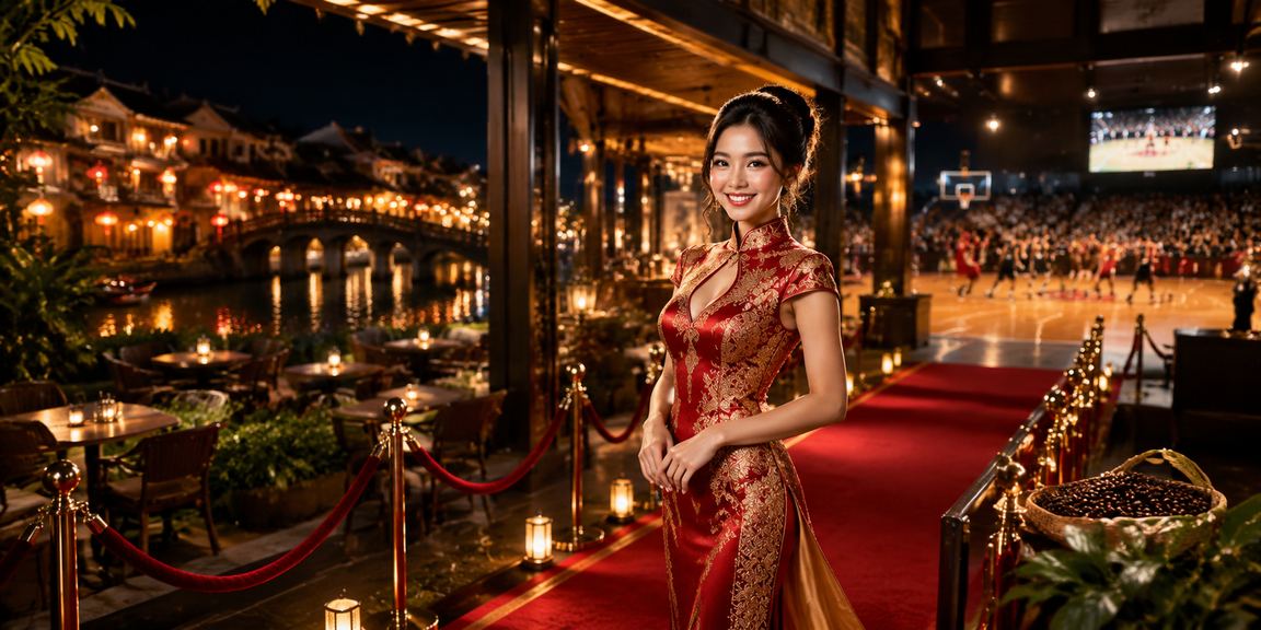 Người dùng Việt Nam xem cá cược bóng rổ tại quán cà phê Hội An trên điện thoại di động